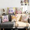 Miss Kobayashis Dragon Maid Cushion Cover Cushion Cover Set 4Pcs 50x50 45x45 40x40 Pillowcase Decorative Sofa Home Decor
