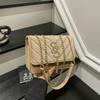 2025 Women's Stylish Small Diamond Pattern Crossbody Chain Handbag