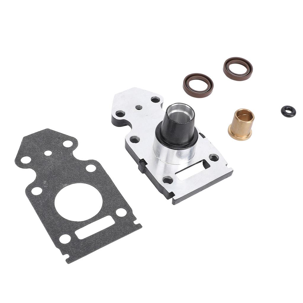Outboard Water Pump Base Housing Kit 63V 45331 00 5B with 90381 14020 Bushing 93101 20048 Oil Seal 63V 45315 A0 Gasket