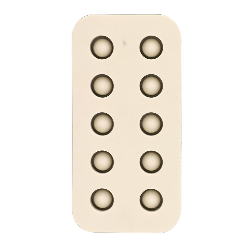 Wax Queen Grafting Cups Silicone Mold Beekeeping Beeswax Queen Cell Cups Making Mold 2 Rows