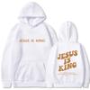 Jesus IS King Hoodie Sweatshirt Men's And Women's Harajuku Pullover Street Clothing High Quality Hot Selling Top 2024