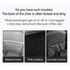 For Tesla Model3 Highland/Model Juniper 2025 Seat Kick Pad Leather Back Anti Kick Protectors Cover Mats Seatback Pad Accessories
