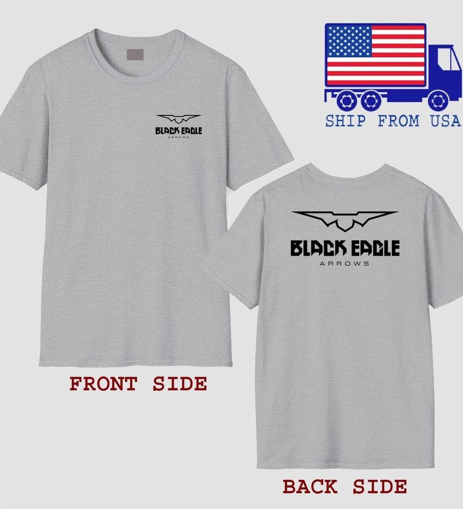 Black Eagle Arrows Men#039;s Grey Size S5XL Unisex T-Shirt XXXL