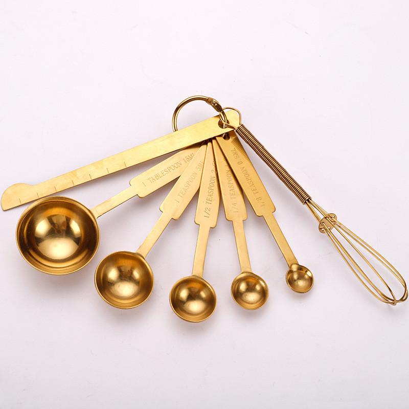 Prémiová sada nerezových odměrek pro domácí pečení a milovníky kávy