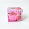 Jumbo Peach Strawberry Cheese Squishy Toy Large Slow Rising Stress Ball Soft Sensory Fruit Squeeze for Home Office Desk Decor