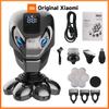 5 IN 1 4D Men Rechargeable Bald Head Electric Shaver 7 Floating Cutter Beard Nose Ear Hair Trimmer Men Facial Cleaning Brush