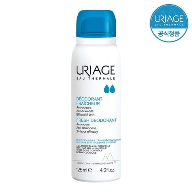 Uriage Дезодорант Свежий 125мл (Тип распыления) FREE