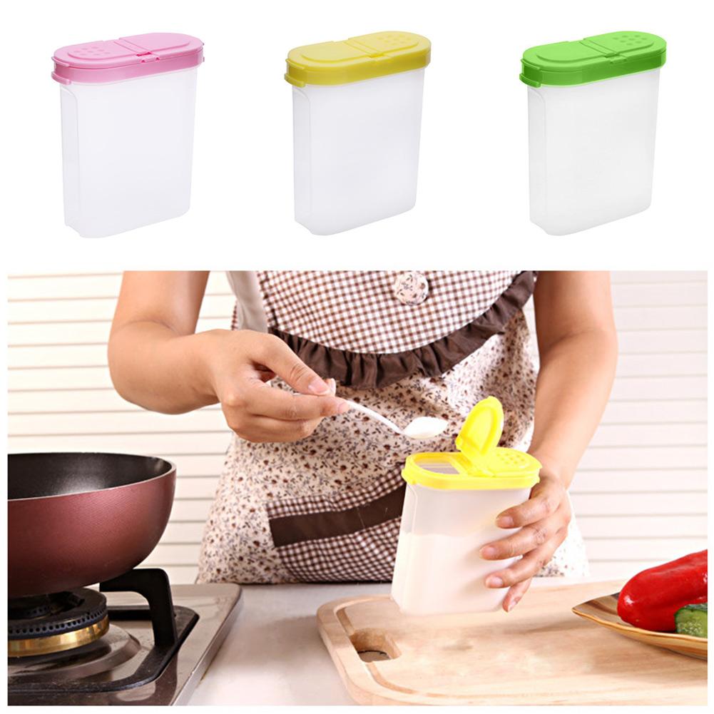 Clear Spice Jars Clear Spice Jars Double Lid Kitchen Storage