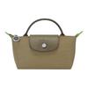 Le Pliage Green Logo Reißverschluss Recyceltes Polyamid Knödel Tote Bag Damen Tote Bags Artischocke 34175919M04