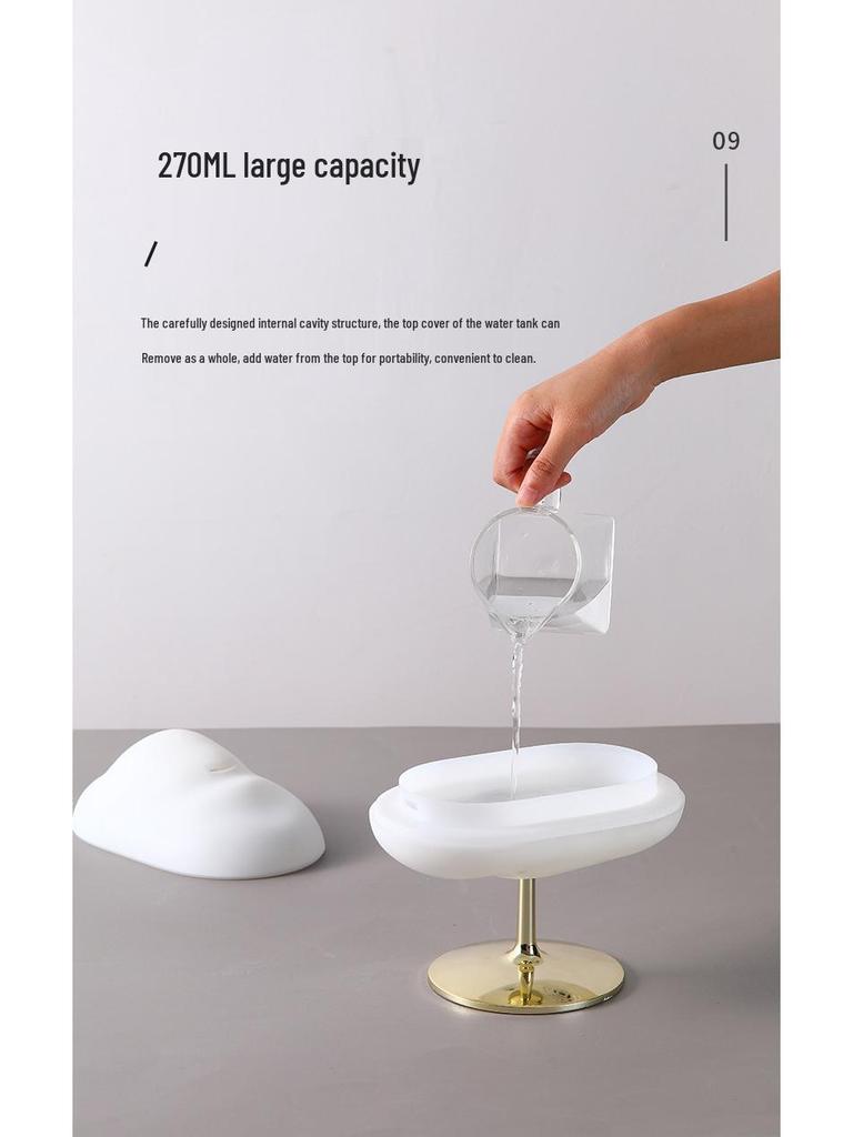 Cloud & Mist Aroma Diffuser with Color-Changing LED Light and Humidifier for Essential Oils