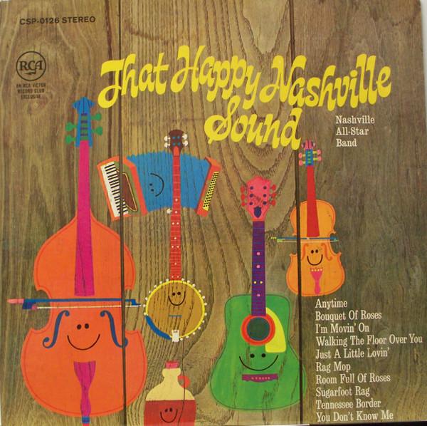 

LP Record NASHVILLE ALLSTAR BAND That Happy Nashville Sound CSP0126 RCA 1967 US CountryFolk Used