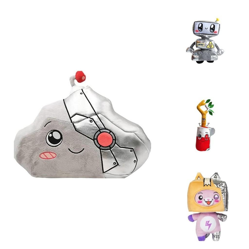 Lankybox Plush Toys Led Boxy Stuffed Animal For Kids Soft And Comfortable