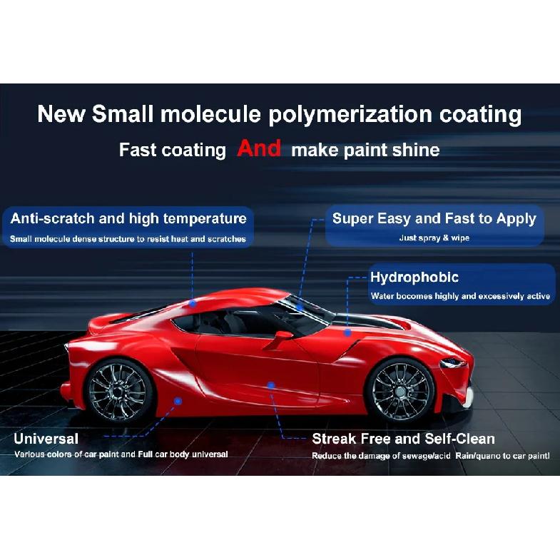 Auto Ceramica Nano Rivestimento Liquido Coatin Nano Cristallo Strato Idrofobo Lucidatura Vernice Agente di Rivestimento Auto Polacco Nano Rivestimenti