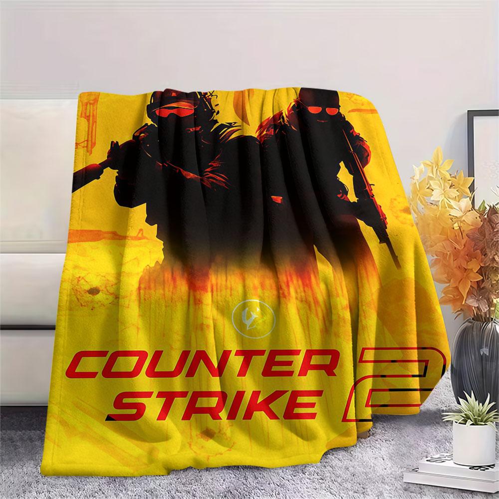 csgo2 POSTER Blanket, High quality Comfortable for All Seasons, Home Decor, Warmth and Comfort