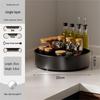 Rotating Kitchen Countertop Organizer Tray