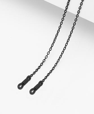 Seupeulingseuteulingseu Formal Chain Eyeglass Strap Matte Black