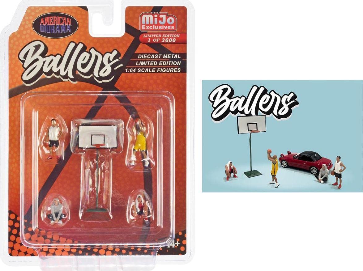 American Diorama 1/64 Figure Ballers Basketball Figure [Parallel Import]