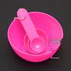 4-Piece Beauty Salon Mask Mixing Set: Bowl, Stick, Brushes for Home Use