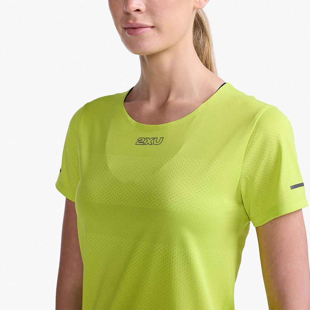Tutaimjeuyu WomenS Light Speed Tech Short Sleeve Tee YellowWr7152Avol-Brf