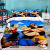 Popeye's Strength Displayed 3PCS Bedding set,Ideal for 1pc Duvet Cover And 2pcs Pillowcases Perfect for Fan gift,Ideal for Bedroom, Dormitory