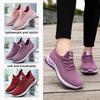 Sneaker Damen neu große Größe hs Damenschuhe Fly-Woven atmungsaktive Mesh-Schuhe leichte Freizeitschuhe
