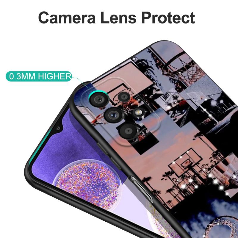 Black Tpu Case For Motorola Edge 20 Lite Pro 2021 S Moto E20 E30 E40 E7 4G G 5G Plus Basketball