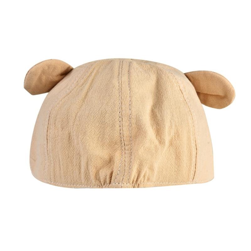 Breathable Beach Kids Bonnet Comfortable Headwear Polyester Hat Baby Baseball Hat Sun Protections Hat for 6-36 Month