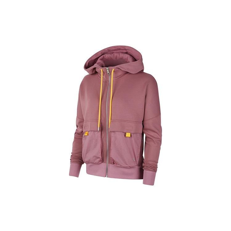 (WMNS) Air Jordan Full-Length Zipper Cardigan  Red  Women s CU6326-680 M