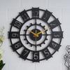 Stylish Metal Wall Clock for Living Room || Antique Big Size Modern Analog Wall Clock for Bedroom, Office, Hall & Home Decor