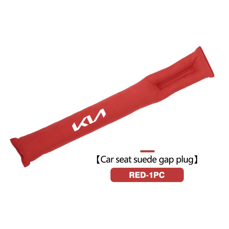 LQFH2 Suede Car Seat Gap Leak Proof Strip Gap Filler Interior Accessories For KIA Cerato Soul Venga Forte Spectra Sedona Niro Cadenza