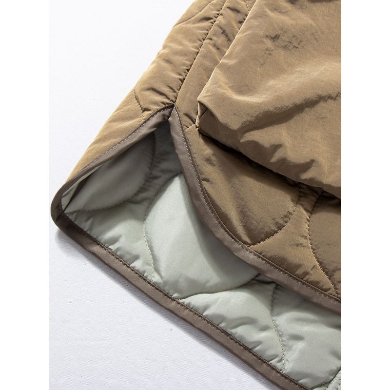 Herren Baumwolljacke Herbst und Winter Neu Japanisch Retro Locker Lässig Baumwollmantel Leicht Warm Innen- und Außenbekleidung Baumwollgefütterte Jacke Oberteil