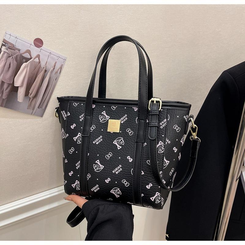 

Новая мультяшная сумка-ведро с принтом медведя, модная универсальная наплечная сумка, высококлассная сумка-мессенджер для женщин