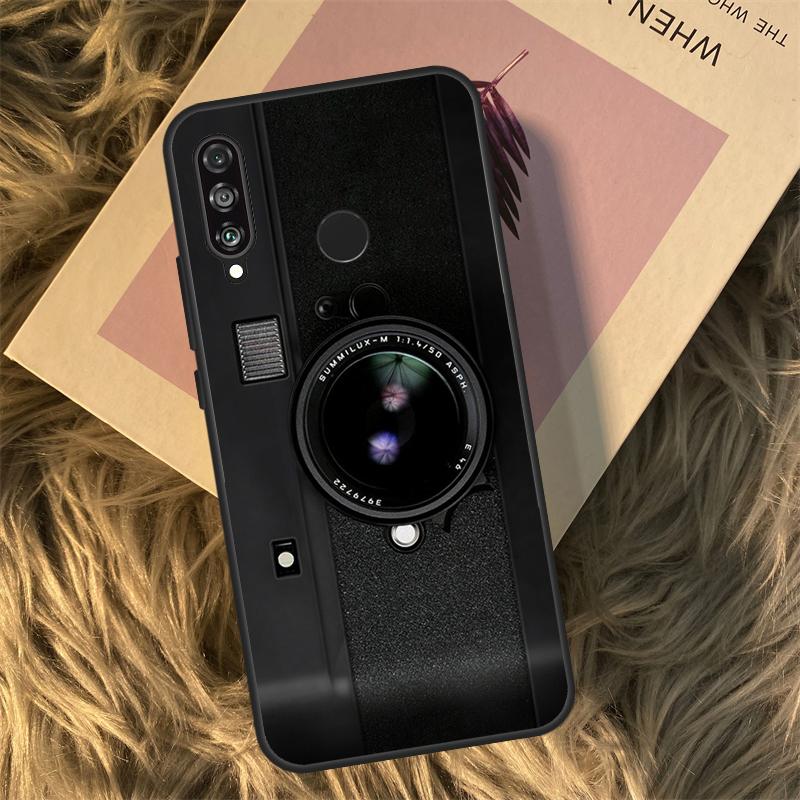 Retro Nostalgia Camera For Huawei Nova 5T 3i 7i 8i 11i 12i 9 10 SE Y60 Y61 Y70 Y72 Y73 Y90 Y91 P30 P40 Lite Case