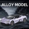 1/32 Alloy Die-cast BYD U9 Sports Car Model Simulation Sound and Light Collection Decorations Children's Toy Car Boys Holiday Gifts