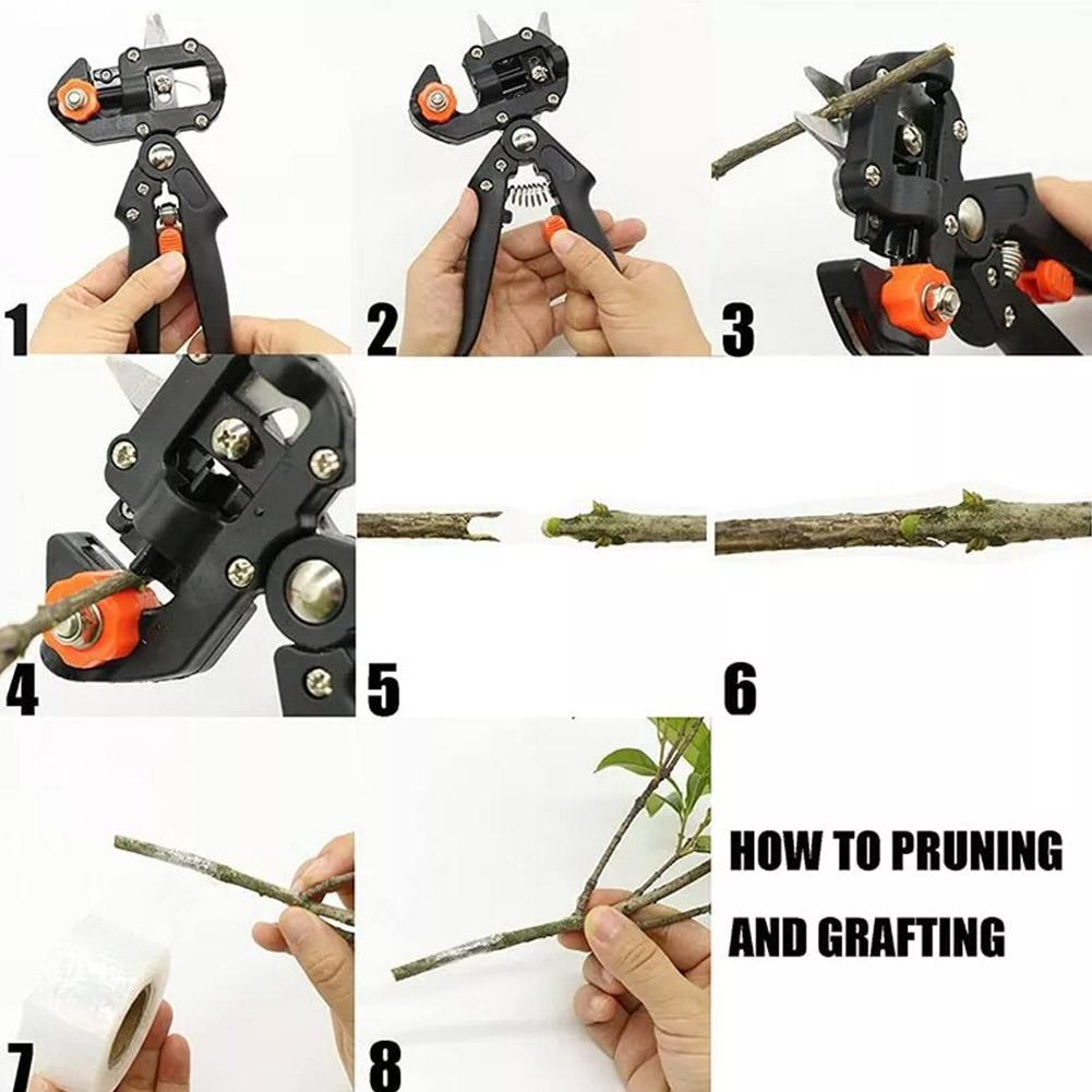 Garden Tree Grafting Cutter Pruning Shears Fruit Trees Cutting Scissors Agriculture Tool Gardening Essential Acces