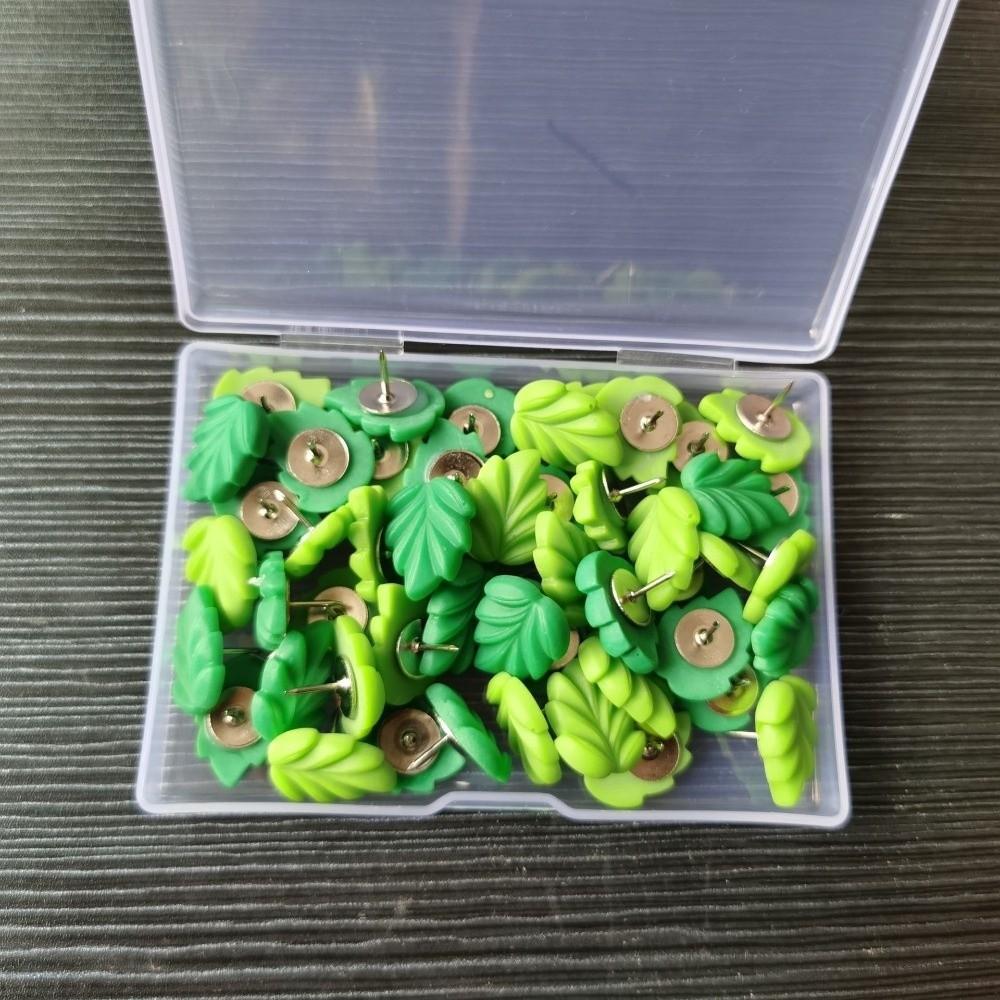 Resin Leaf Push Pins Leaf Shaped Pushpins New Plant Thumb Tacks  Photo Wall