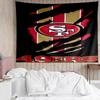 1PC Faithful 49ers football Quick-Dry Tapestry, Unique Design Tapestry, Suitable for Bedroom,Livingroom, Playroom,Heartwarming Holiday Gifts