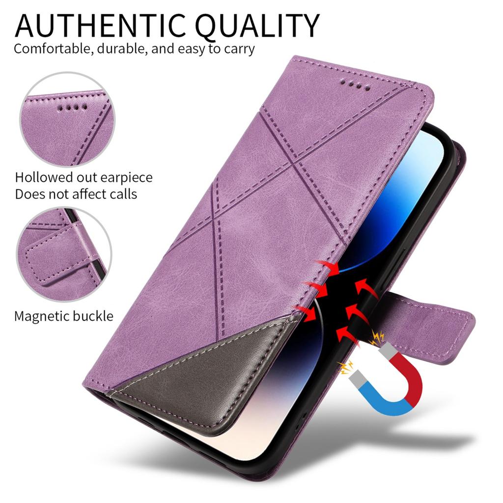 Case For Poco X8 Pro X8 Pro Max Magnetic  Leather Wallet Case for Coque Xiaomi Poco X8 X7 X6 X5 Pro Phone Flip Cover Grid