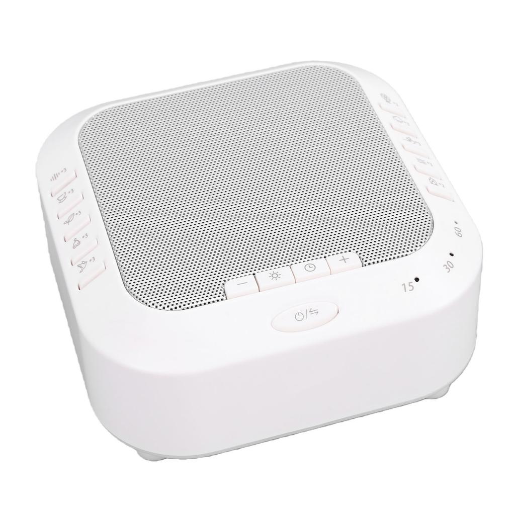 White Noise Machine 28 Sounds Bluetooth Speaker Sleep Machine for Home Travel Office 3 Timer Settings