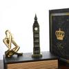 Big Building Model Architectural Statue London Metal Statues Sculptures Alloy Sculpture Bronze Clock Tower Landmarks