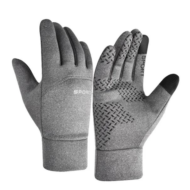 Fußballhandschuhe Wasserdichter Thermo-Griff Outfield Radfahren Player Fahrrad Feld Bike Sport Sport Outdoor Guantes Moto