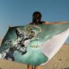 Warframes Gamer Anime Beach Swimming Towel Soft Absorbent Washcloth Children's Gifts For Kids Travel Camping Gym