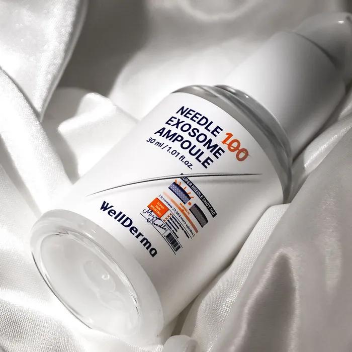 Welderma Needle 100 Exosome Speckle Ampoule Needle Shot Pore Reduction 30ml