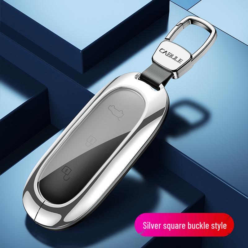 Applicable Ideal L9 Key Case: High-End Metal Protective Shell for L7/L6 Car Remote Control