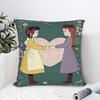 Anne of Green Gables Pillow Cover  Soft Cushion Cover Morden Pillow Case For Sofa Home Decoration