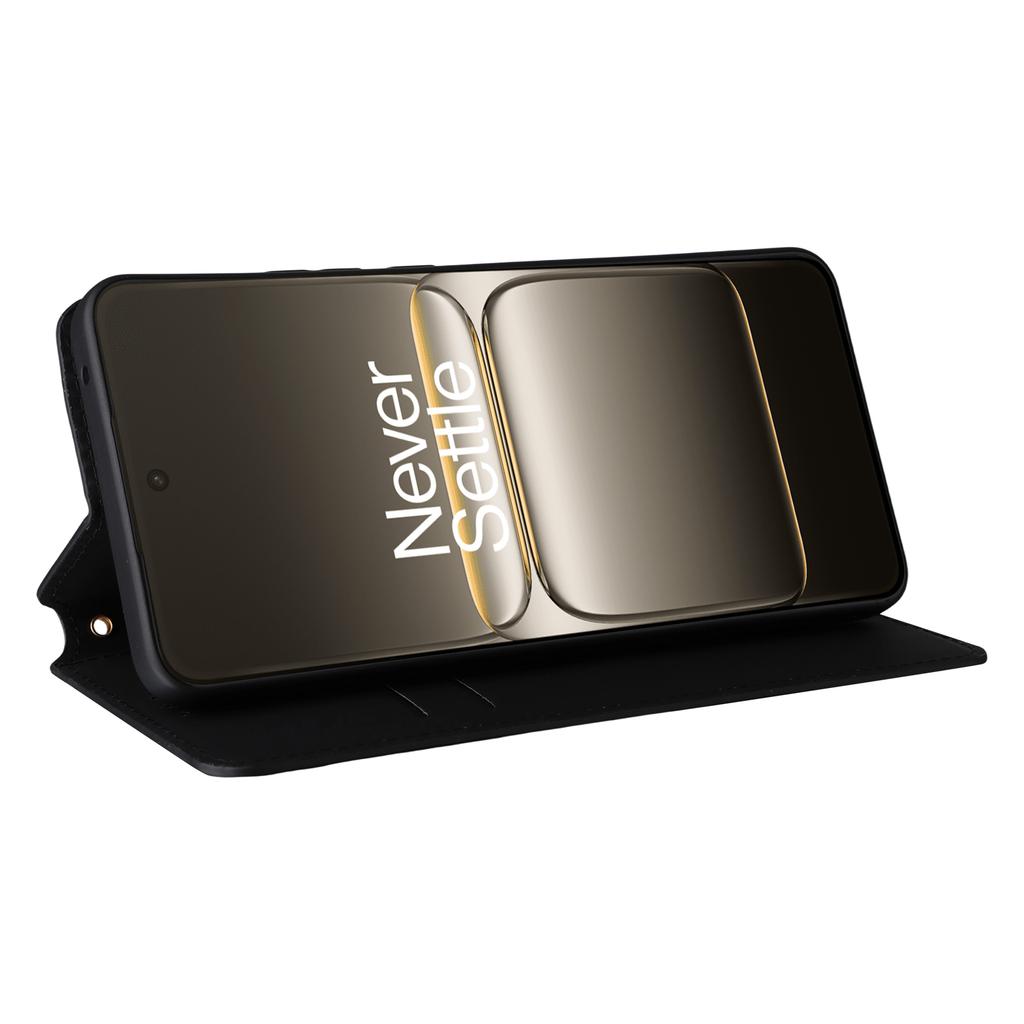 For OnePlus Nord CE5 5G/Ace 5 Racing 5G Case Wallet Rhombus Imprinted Leather Phone Cover