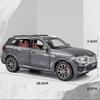 1:24 BMW X5 Models Miniature Cars Toy SUV 6 Doors Opened Vehicles Rubber Tires with Sound Light Car Children's Educational Toys
