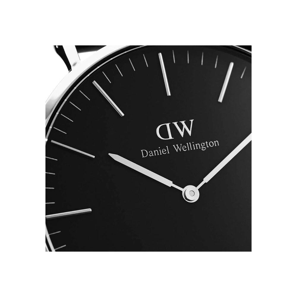 Daniel Wellington Classic Black Cornwall Wristwatch 40mm Men Stylish Business Gift