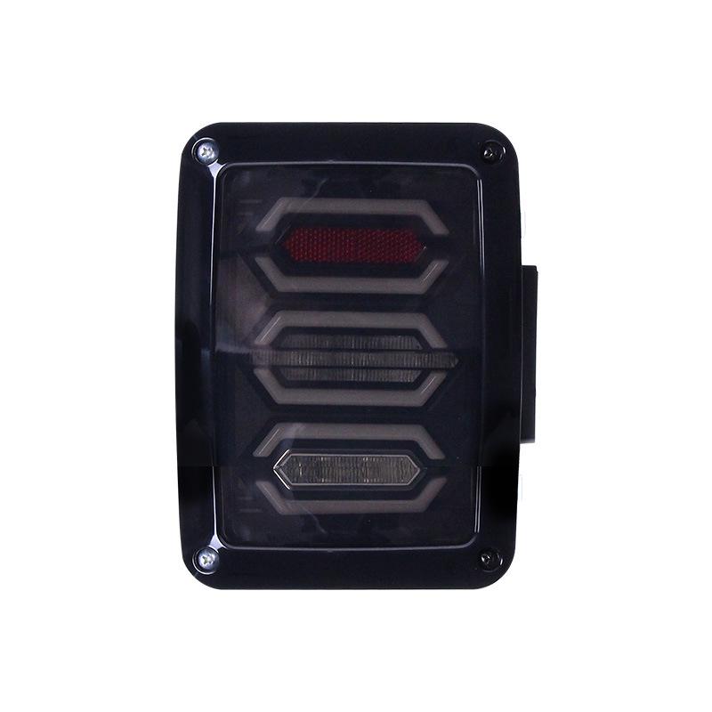 LED Taillight Assembly for 07-17 Jeep Wrangler JK: Daytime Running, Brake, and Turn Signal Lights