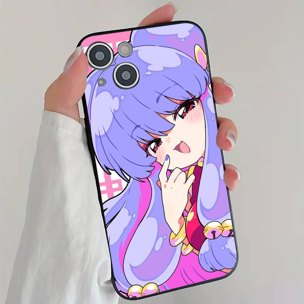Kawaii S-Shampoo Funny Anime R-Ranma 1 2 Phone Case Cool Black Silicone Soft For IPhone 16 15 14 13 12 11 X XR Plus Pro Max Plus